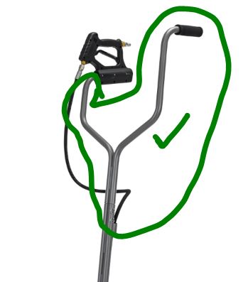 FSC Handle - Upper 16/20 New [125 85.792.001]