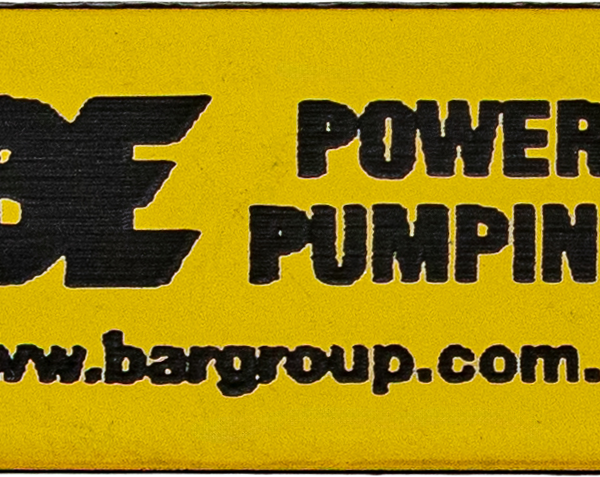 Engraved Traffolyte Power Pumping Label [125 85.804.112]