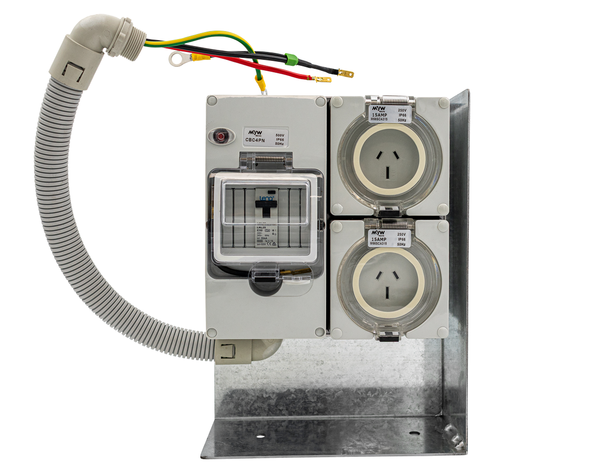 Outlet Box 4 Gang [125 85.804.706]