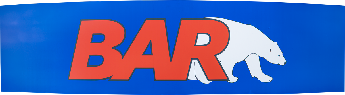 BAR Curved Logo Header Board[125 85.900.046]