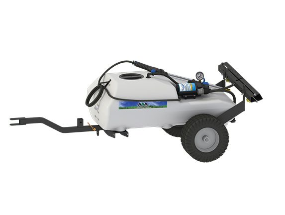 24 Gallon Deluxe Trailer Broadcast Sprayer, 7 Foot Swath [125 90.800.251]