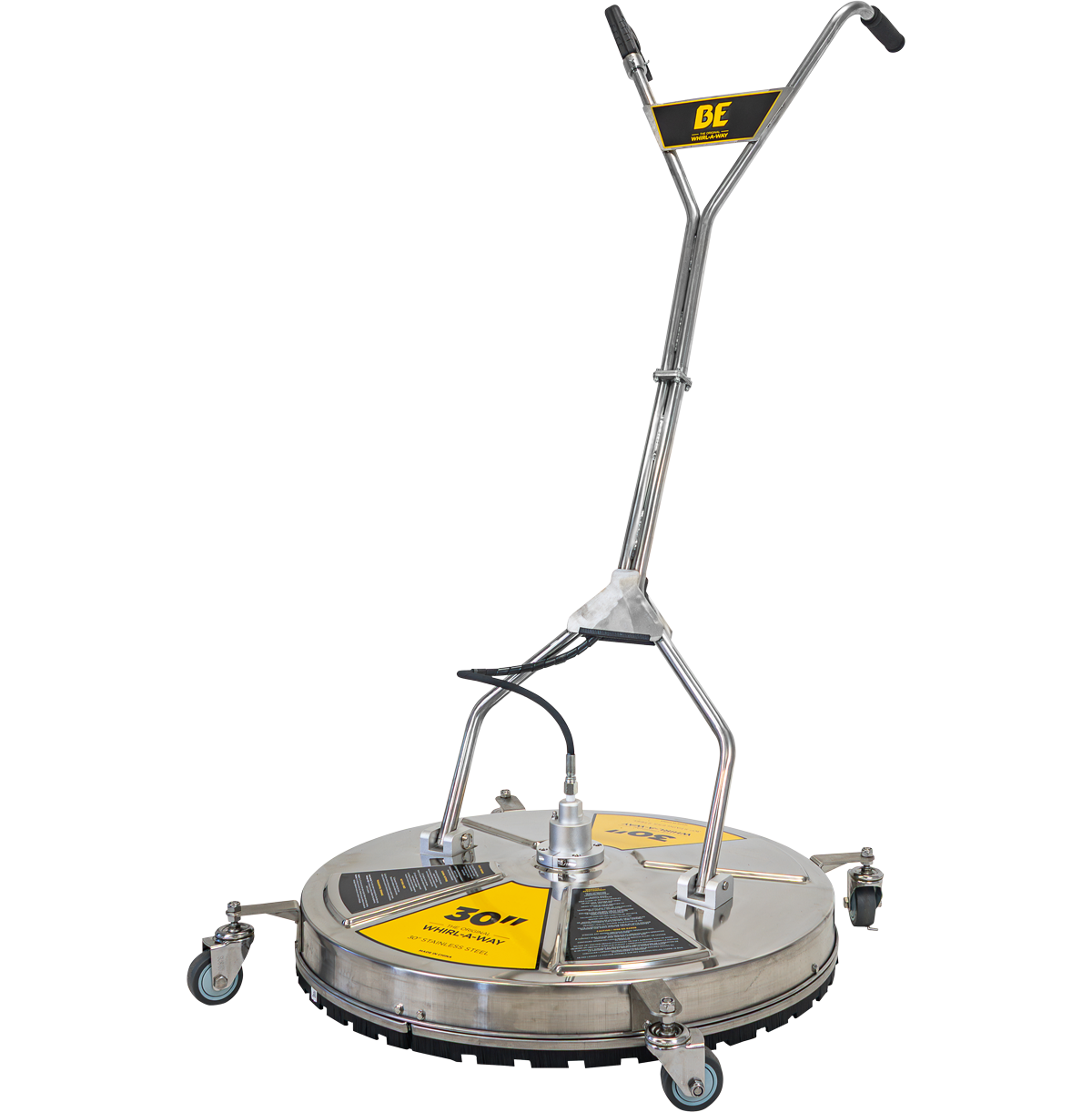 Surface Cleaner - 30" - Stainless - Professional - BE Power Equipment[125 BAR3000S]
