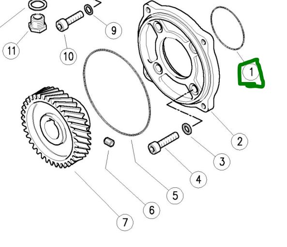 O Ring 2.62 x 56.82 [145 10.3210.56]