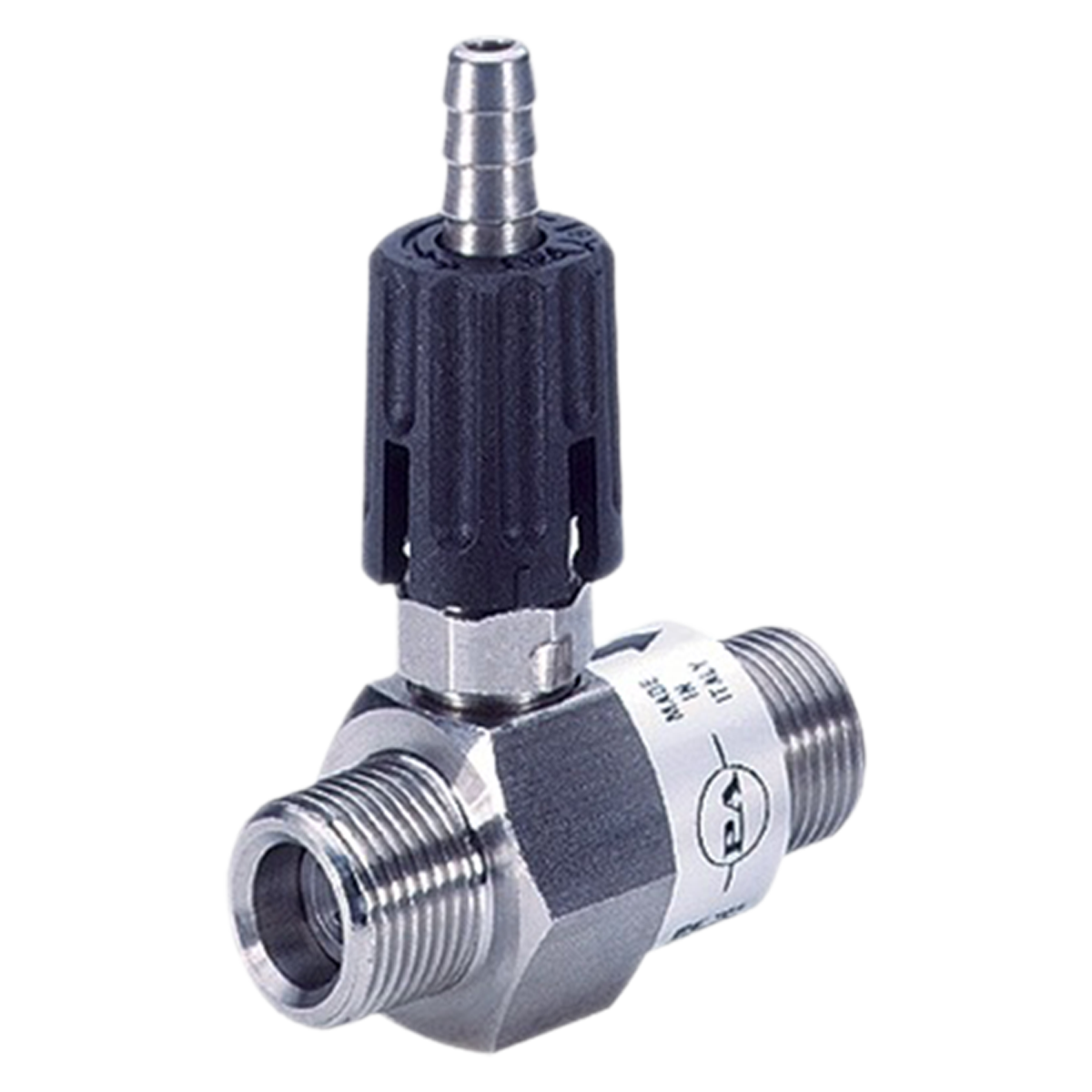 SST Chemical Injector 3/8" BSP M/M - Teflon O-ring [145 21.0119.21]