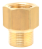 M22 BSP Nipple - Premium PA[145 26.0029.31] - 1/2" BSP F, Brass