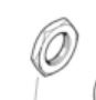 Nut 1/2" BSP F Brass [145 29.0175.31]