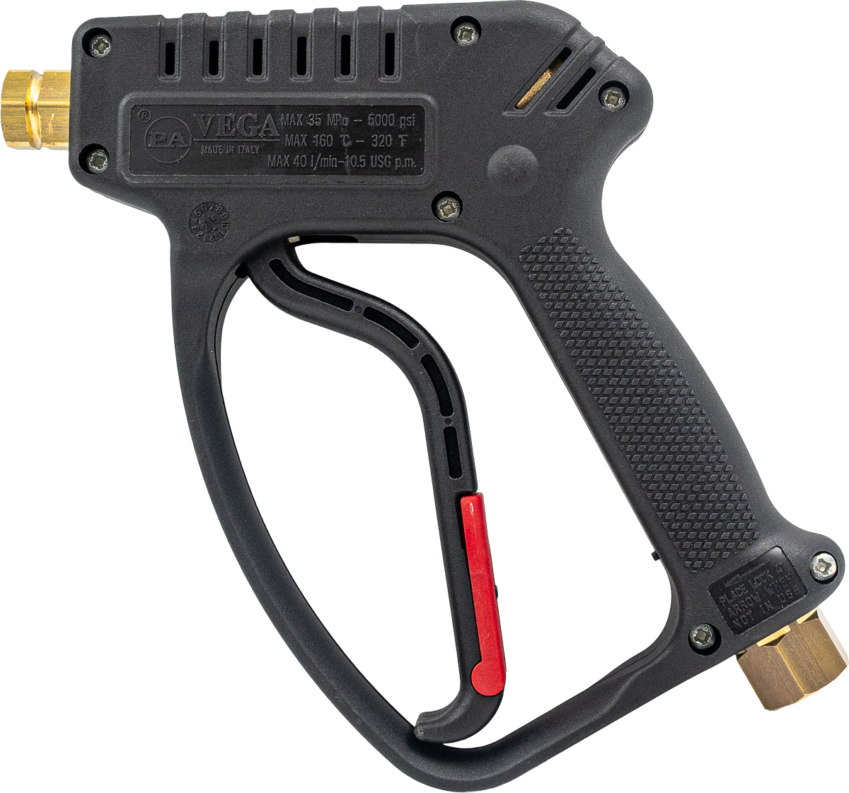 High Pressure Spray Gun - Vega Tuff - BSP - Premium - PA