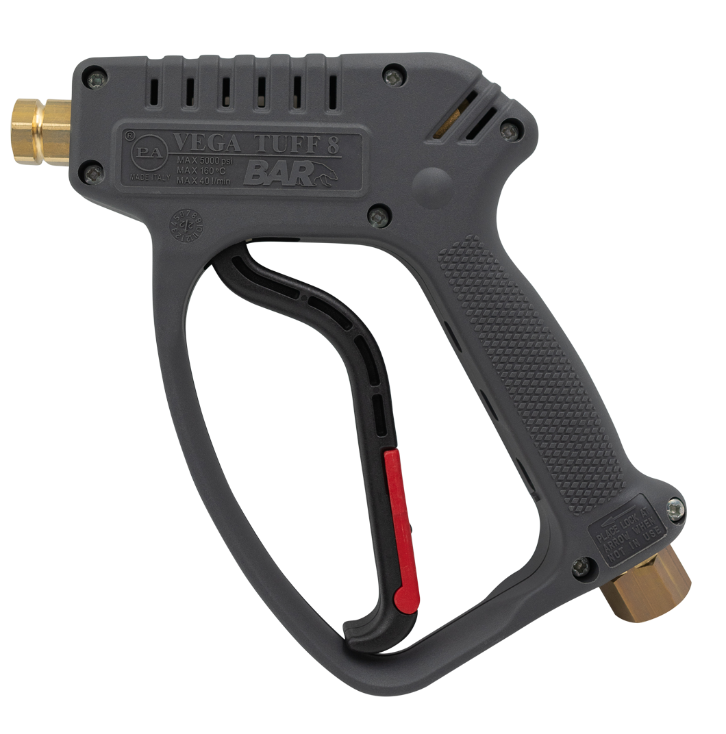 High Pressure Spray Gun - Vega Tuff 8 EZ Trigger - BSP - Premium - PA [145 30.2200.86]