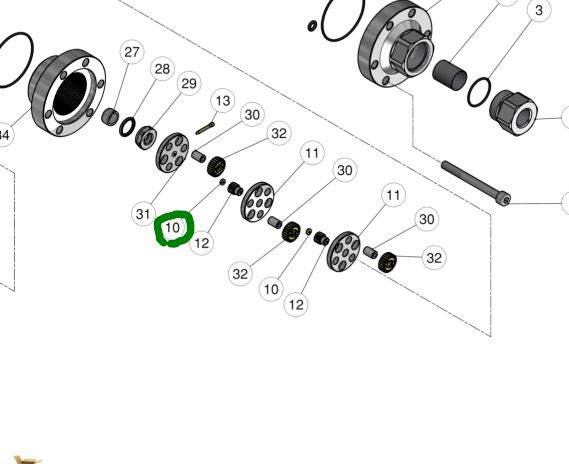 Shim Ring - Suits A42R - PA[145 80.0536.38]