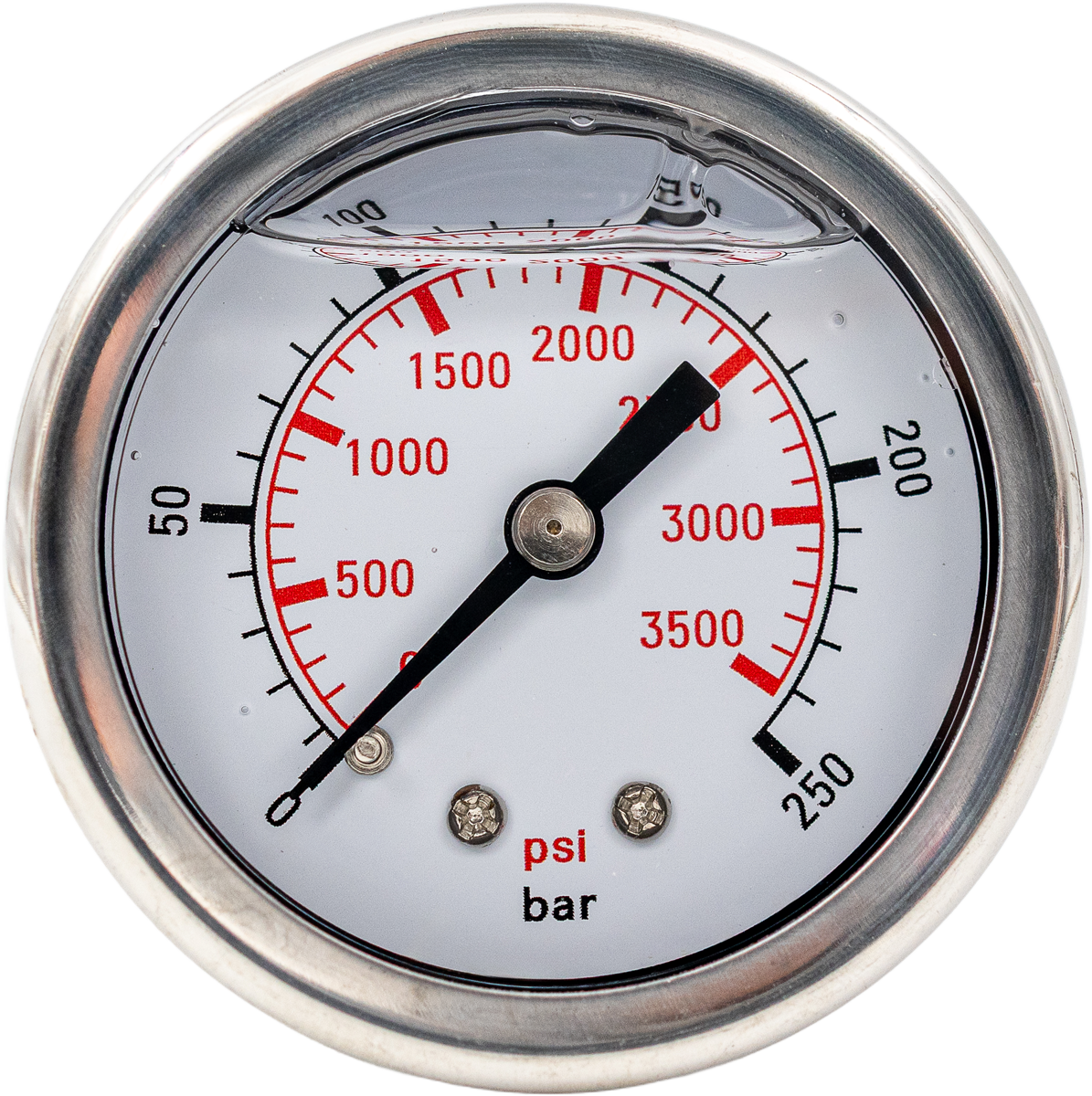 Rear Connection Gauge - Stainless Steel Casing