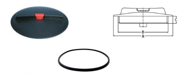 Tank Lid w Vent (No Ring) [164 GEO8146002]