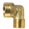 90° Elbow Sockets - Female to Male - BAR[165 03304907] - 3/4" BSP F, 3/4" BSP M