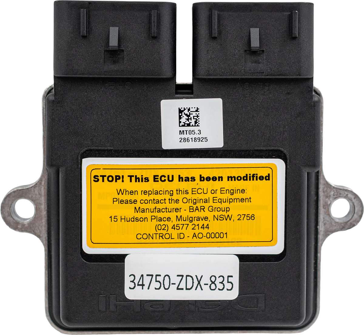 Honda ECU GX800 TXF7 - Flashed [165 34750-ZDX-835 FLASHED]