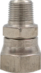 Swivel Adaptor – Stainless [165 AAM-0806SS] - 3/8" BSP M, 1/2" BSP F SS