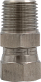 Swivel Adaptor – Stainless [165 AAM-0806SS] - 1/2" BSP M, 3/8" BSP F SS