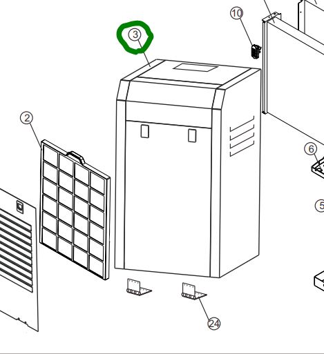 Front Casing [165 CDS50L-03]