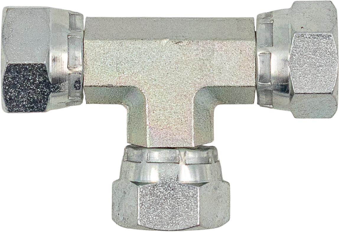 Hose Tee - 3/8 Fs x Fs x Fs [165 LDB-06-06-06]