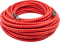 1/4″ 2 Wire Spiral Wrap Hose – Red Cover – Blue Hose – 5,800 PSI [165 R2AJPTR 1/4 20M]