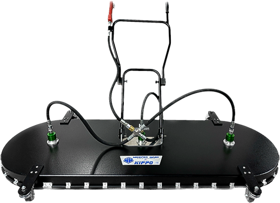 Whisper Wash Hippo Series  HIPPO 6 FEET (3” CASTERS) [165 WWHippo6]