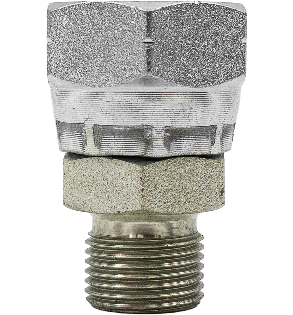 Swivel Adaptor - 3/8 M x 1/2 Fs [165 L2B-06-08]