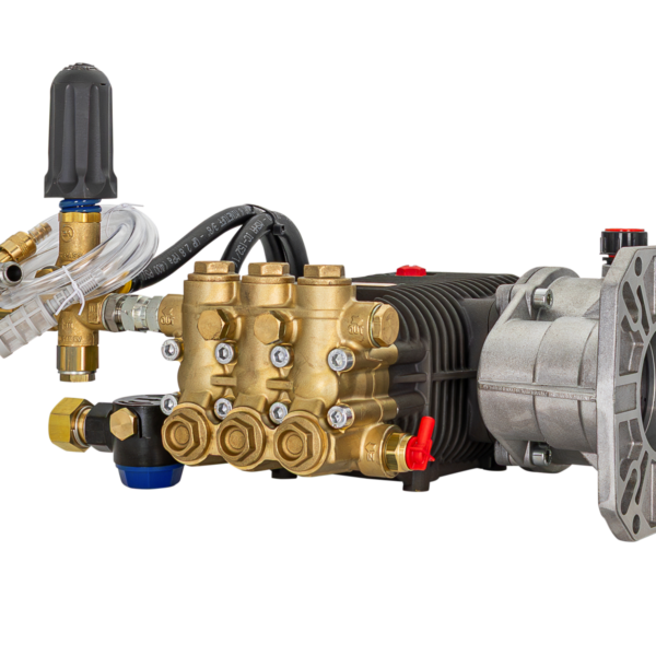 Pump Assembly - Plunger - RW Series - Keyed, 1" Shaft - Comet [210 RW4040 ASSY + GEAR BOX]