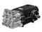High Pressure Triplex Pump – TW Series – Solid, 24 mm Shaft – COMET - Nickel Plated [210 TW5550N]