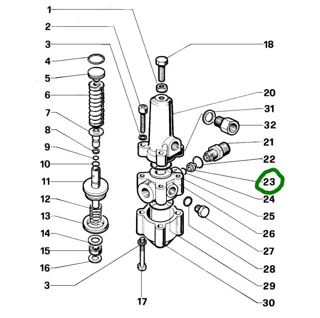 Nozzle 2.2mm suit K7.0 [222 10.0076.66]