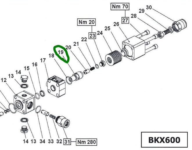 Valve Seat BKX600 [222 36.3358.66]