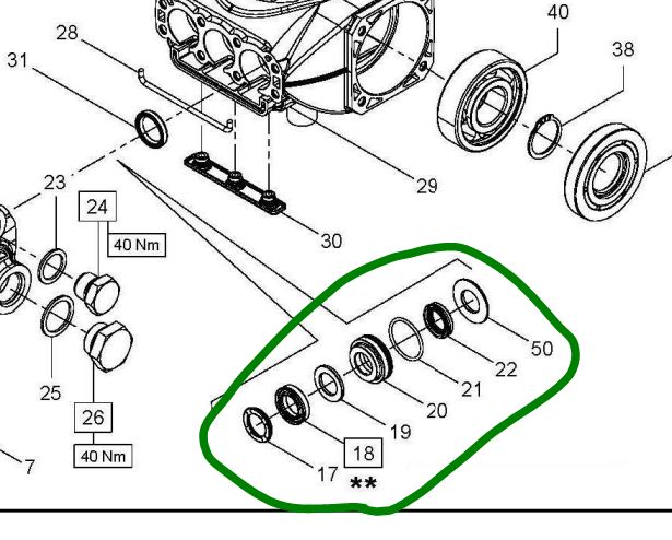 Complete Seal Kit [222 KIT313]