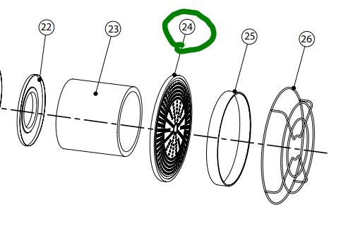 Heat Plate HK125RW [PIS 01.09.75.007010693]
