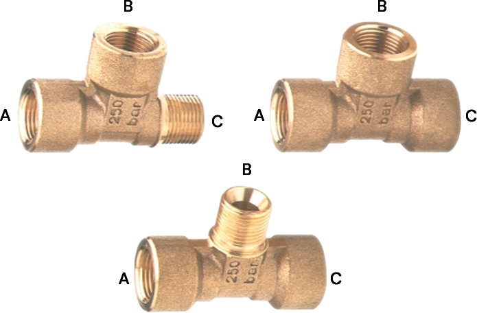 T-Piece BSP F x F x F [145 12.2050.00]