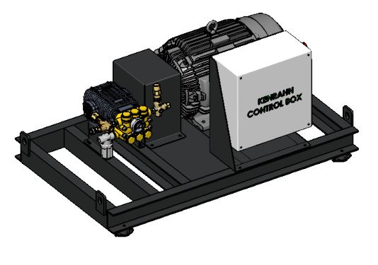 5000 PSI 26l/m 22kW base plate [ZZZ104 HD502622-B]