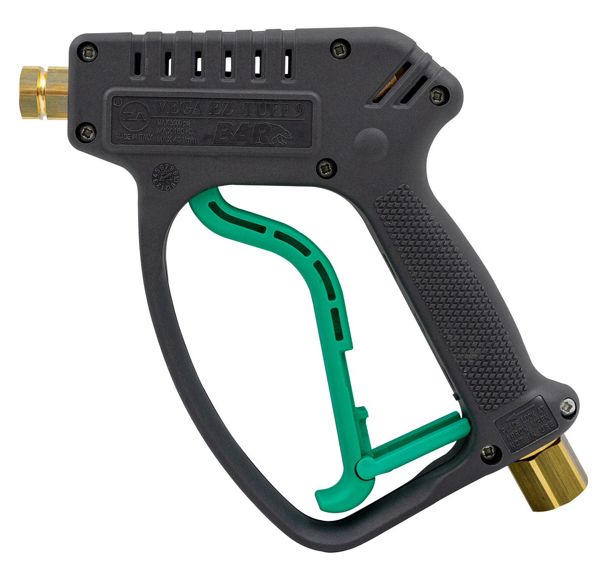 High Pressure Spray Gun - Vega Tuff 9 Deadman Trigger - BSP - Prem. - PA [145 30.2235.86]