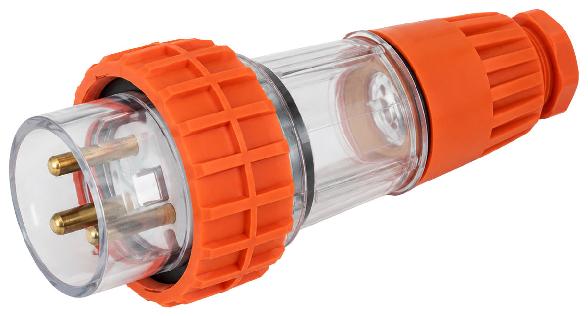 32Amp, 250V, 3 Round Pin [165 M66P332]