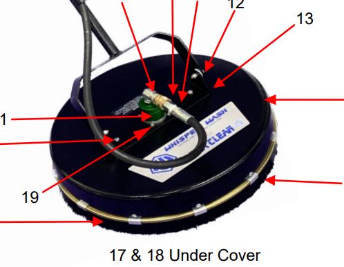 Cover for 19" Ultra Clean [165 UC19224-BLK]