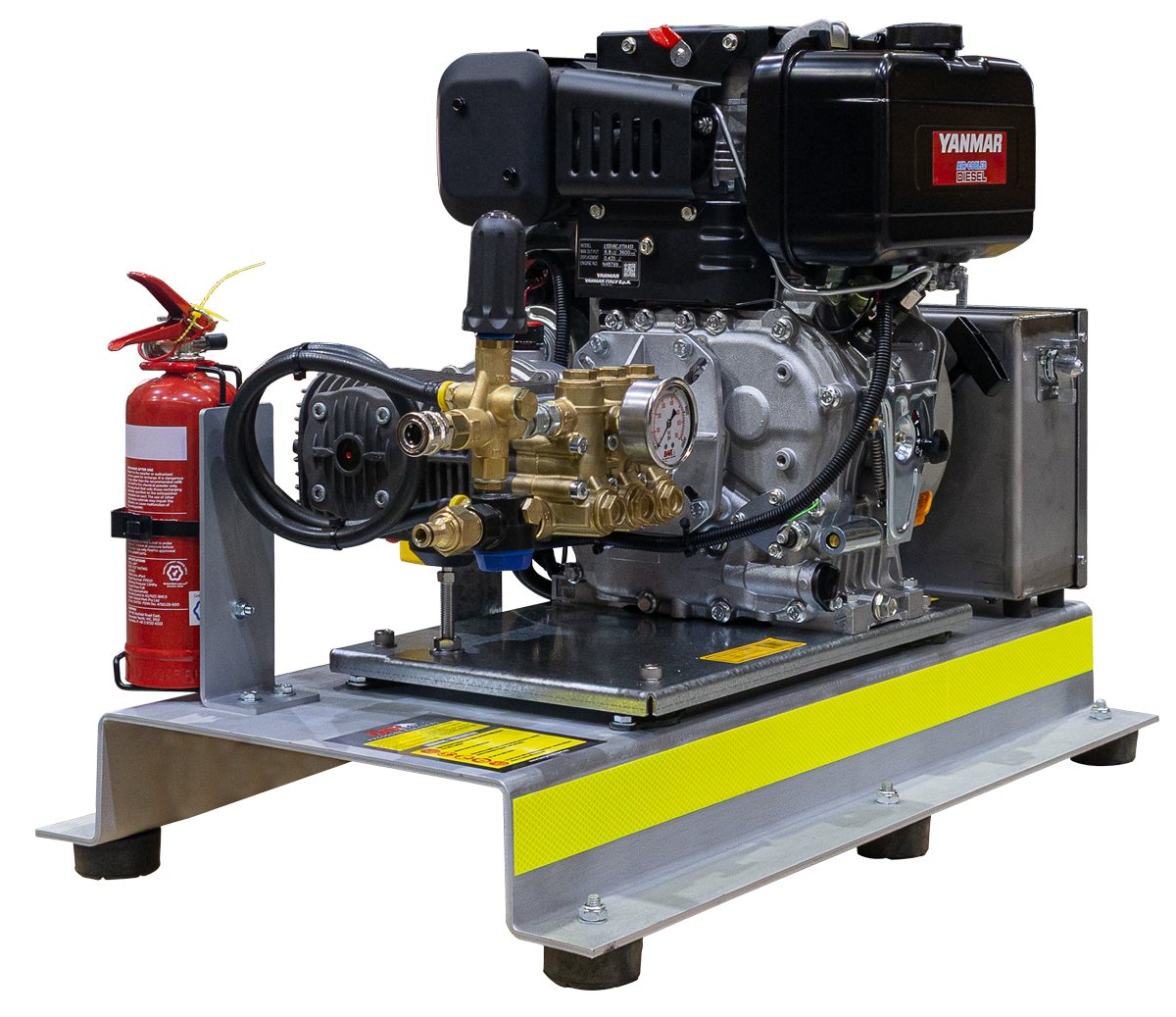Pressure Cleaner Skid [121 BAR3010CG-YEB MINE]