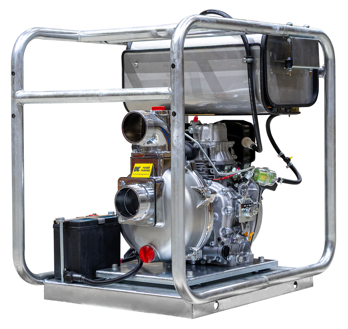 3” High Volume Transfer Pump (c/w 25L Fuel Tank) [124 WD30480-YEJMPL]