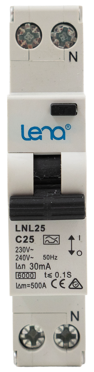 LENA RCBO 1PH C25 RCBO LENA 1PH C25A - MYW [125 85.804.612]