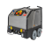 Hot Electric Pressure Cleaner – Three Phase – KP Steel Extra - BAR[108 HOT10012KS] [108 HOT10012KP]