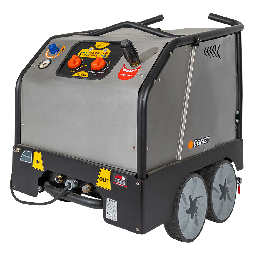 Hot Electric Pressure Cleaner – Three Phase – KP Steel Extra - BAR[108 HOT20016KS]