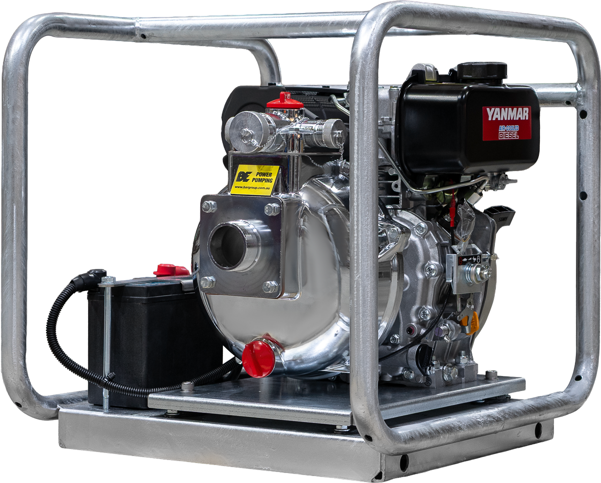 2" BSP Single Fire Fighting Pump[124 HD20480V-YEJMP]