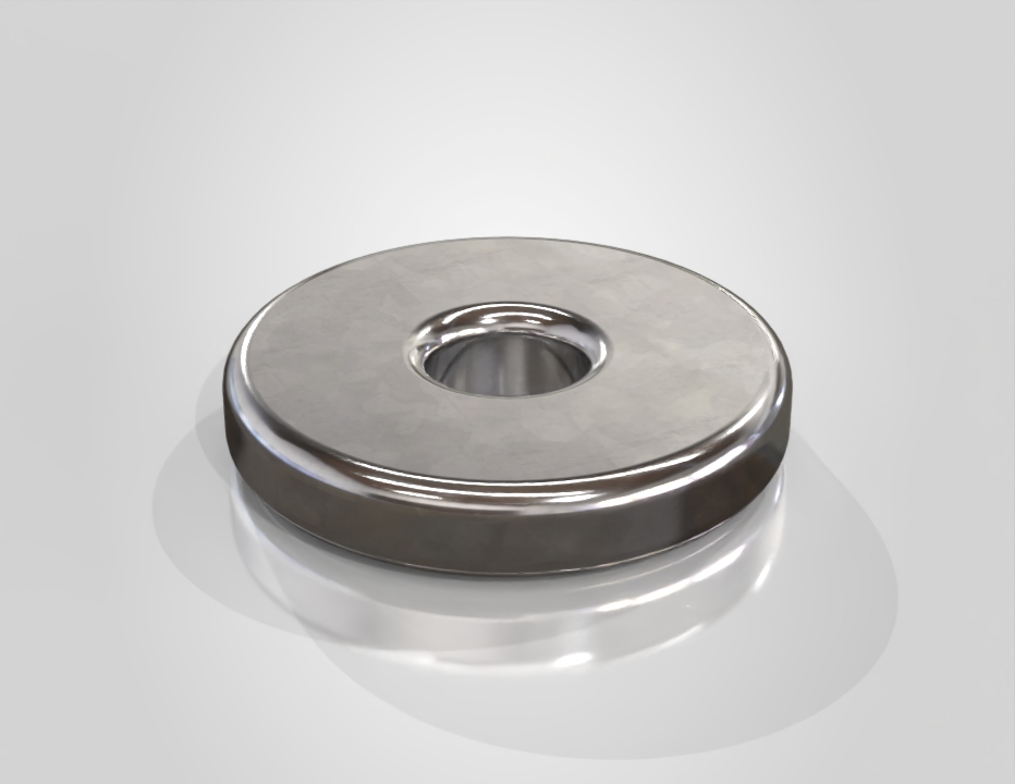 Spacer 40 mm OD x 11 mm ID x 7 mm thick [125 85.804.449]
