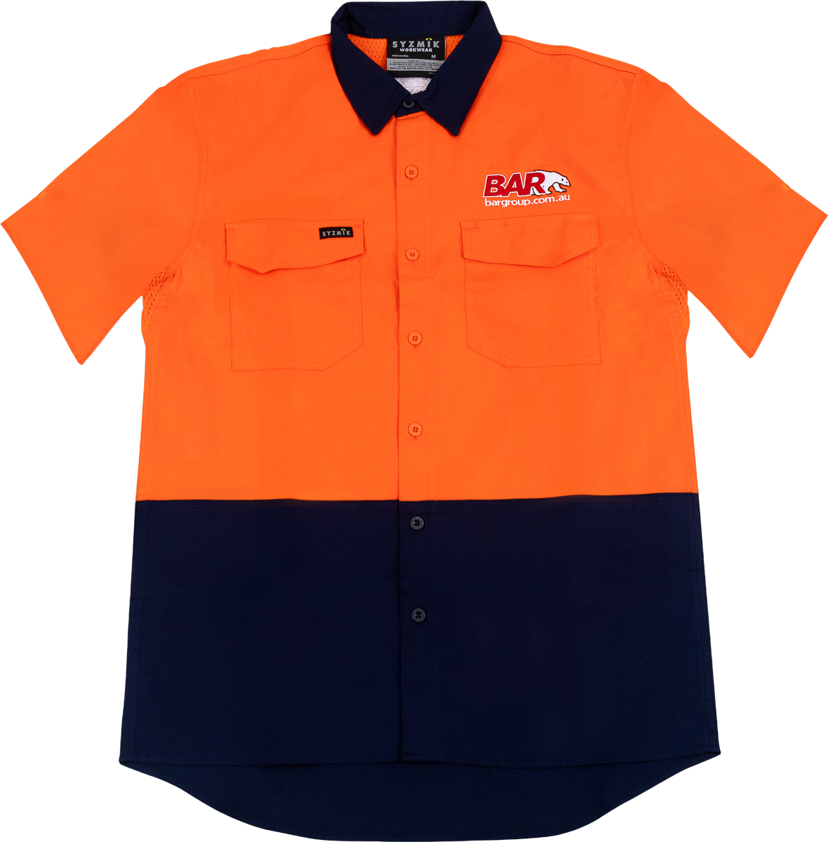 BAR Hi Vis Drill Shirt S/S
