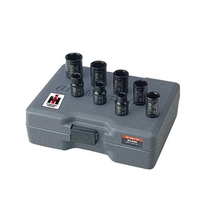 Impact Socket Set - 3/8" Metric [125 IH388M]