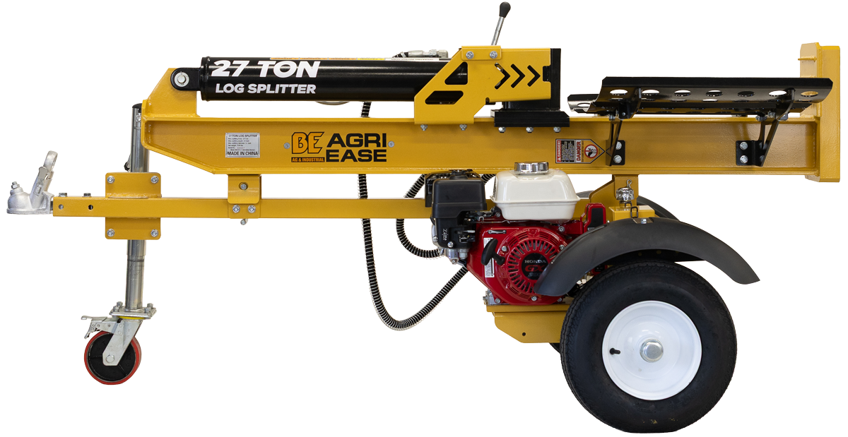BE AgriEase 27 Ton Horizontal/Vertical Petrol Log Splitter, Electric Start With Honda GX200 6.5 HP [126 LS27HV-HE]