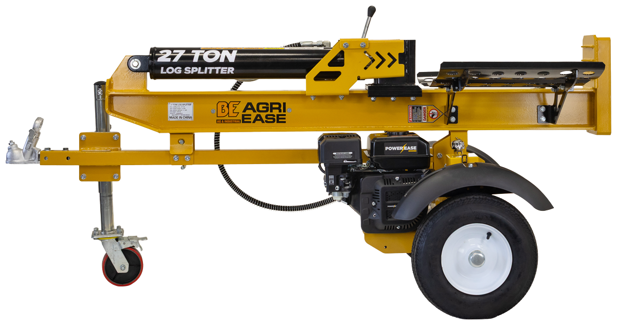 BE AgriEase 27 Ton Horizontal/Vertical Petrol Log Splitter With Powerease R225 7.5 HP [126 LS27HV-R]