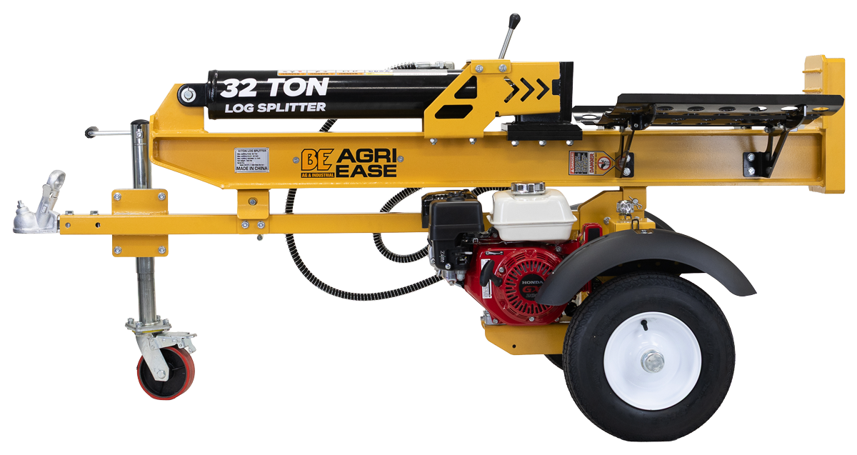 BE AgriEase 32 Ton Horizontal/Vertical Petrol Log Splitter With Electric Start Honda GX200 6.5 HP [126 LS32HV-HE]