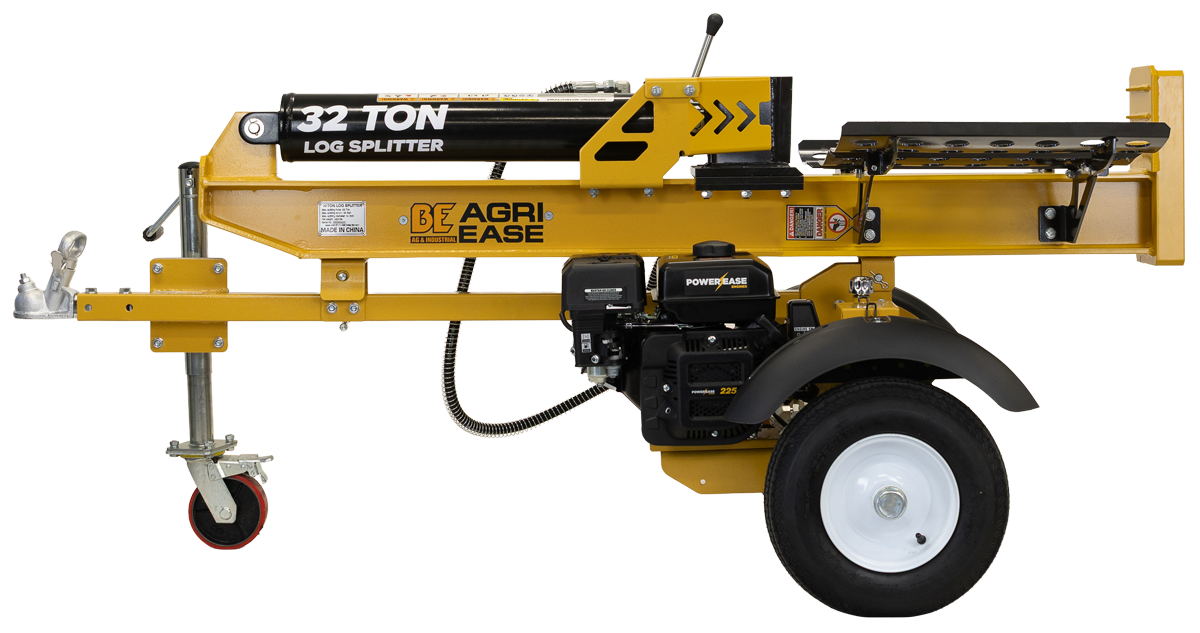 BE AgriEase 32 Ton Horizontal/Vertical Petrol Log Splitter With Electric Start R225 7.5 HP [126 LS32HV-RE]