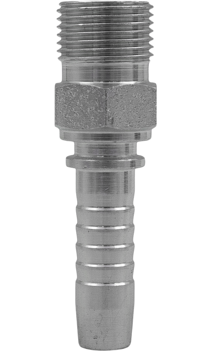 Hose End 3/8M [165 12611-06-06-L]