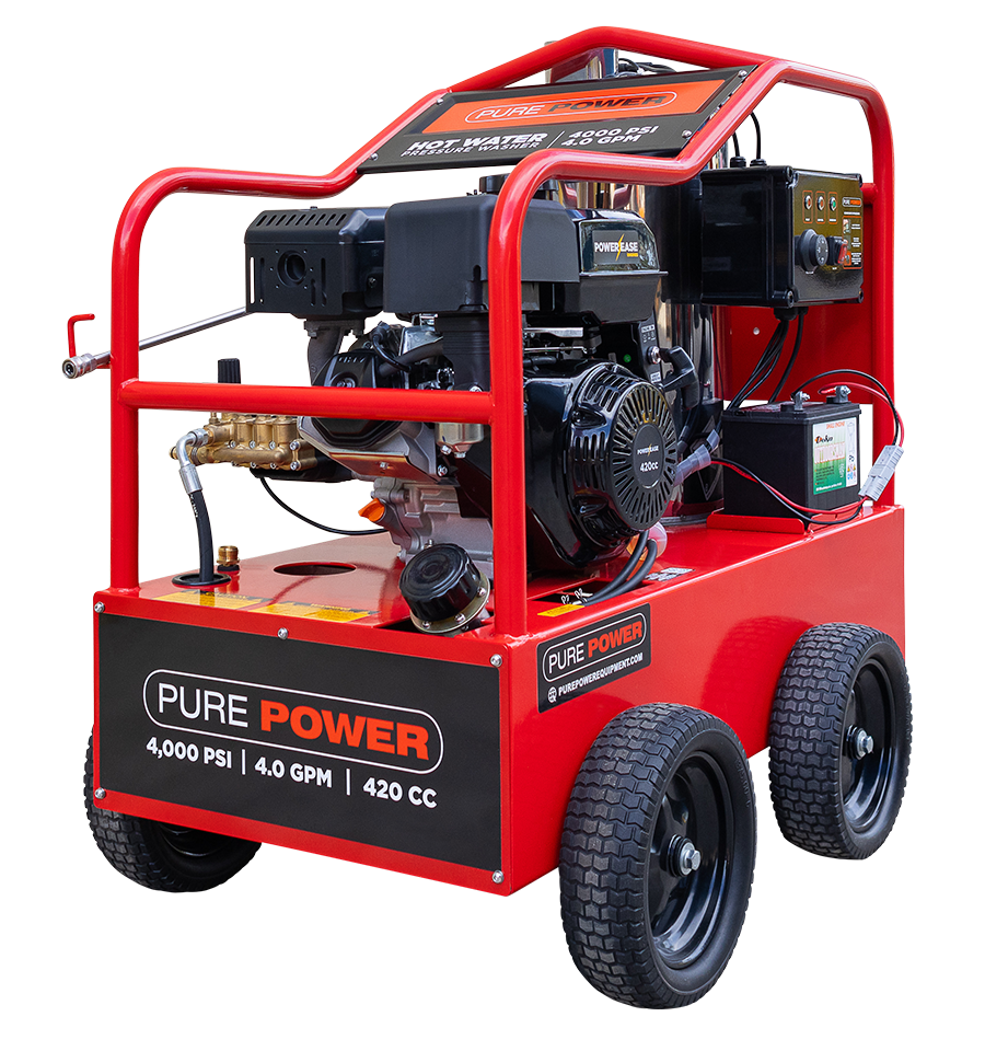 Hot Water Petrol Pressure Cleaner [122 PPHW4015RA]